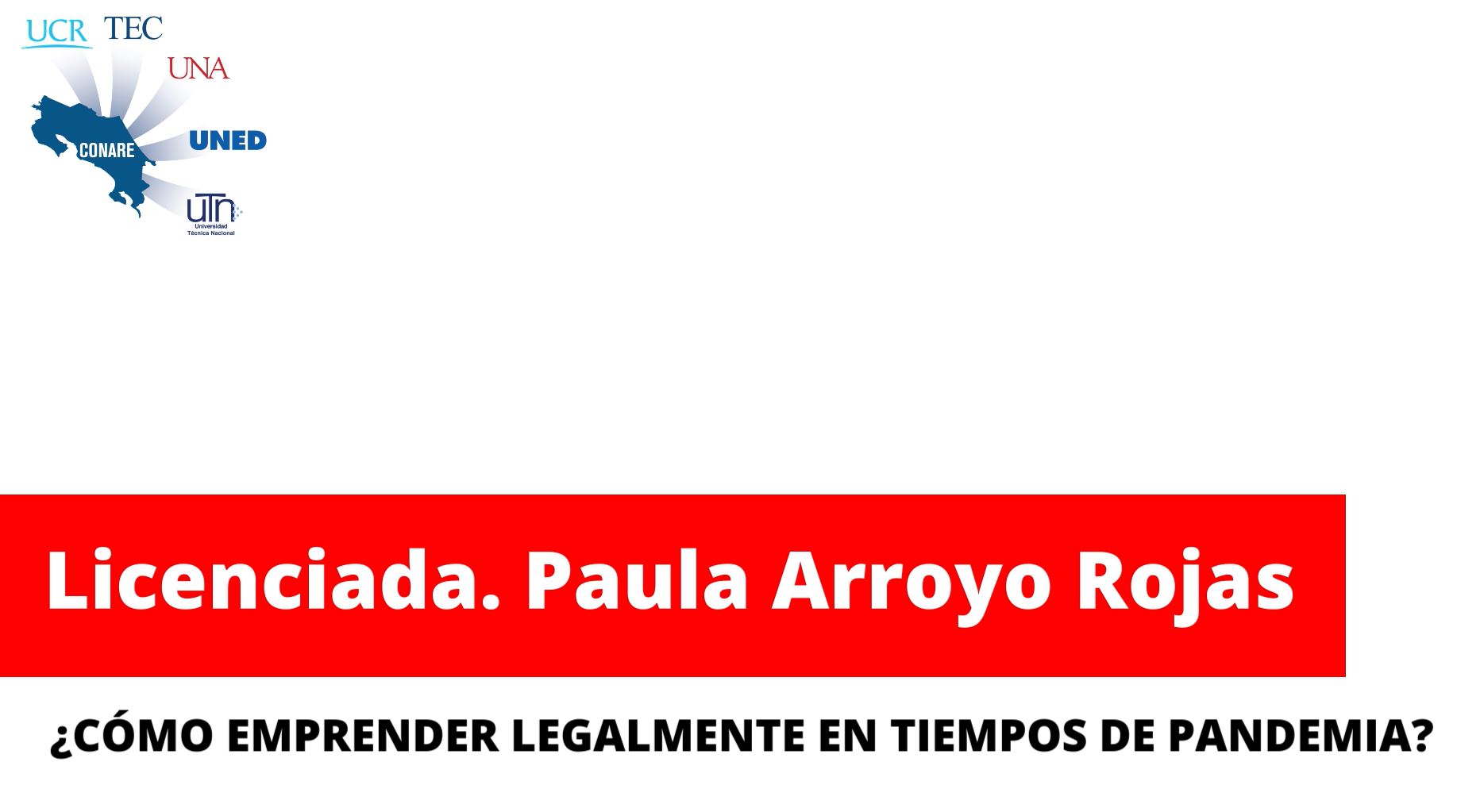 Charla: Cómo emprender legalmente en tiempos de pandemia.