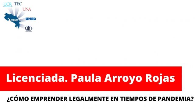 Charla: Cómo emprender legalmente en tiempos de pandemia.