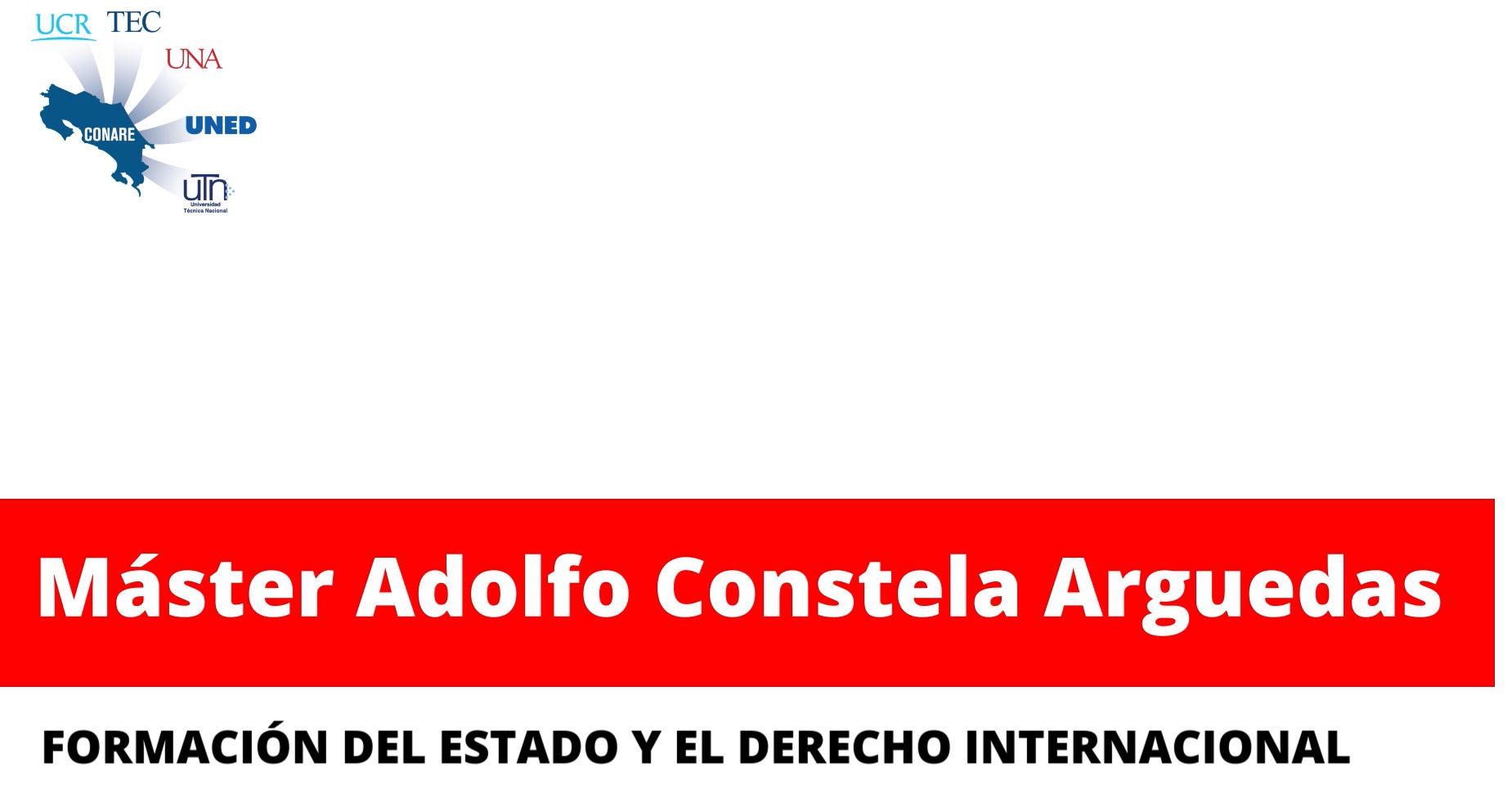 Charla: Formación del Estado y el Derecho Internacional.