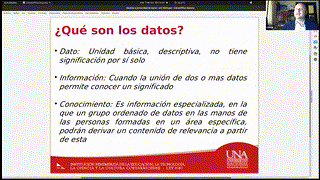 Charla: Gestión y privacidad de los datos.